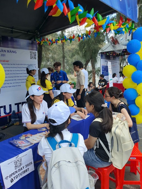 Ngày hội tư vấn tuyển sinh đại học 2025  tại trường Đại học Tôn Đức Thắng  - TDTU OPEN DAY 2025