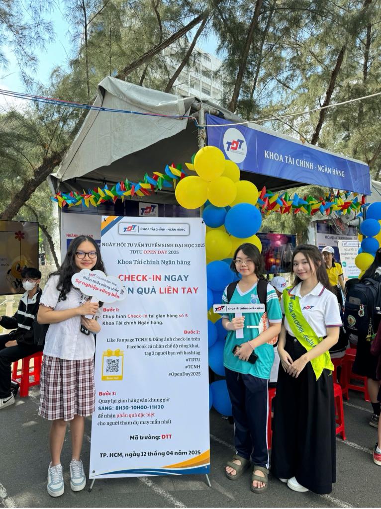 Ngày hội tư vấn tuyển sinh đại học 2025  tại trường Đại học Tôn Đức Thắng  - TDTU OPEN DAY 2025