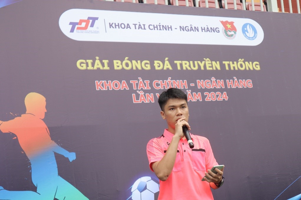 Opening Ceremony of the 6th traditional football tournament of the Faculty of Finance - Banking - 2024