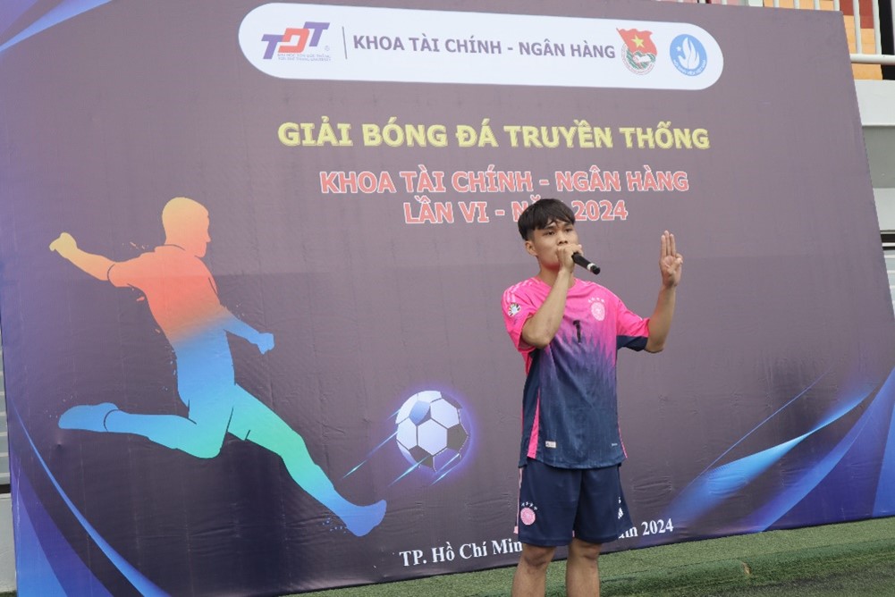 Opening Ceremony of the 6th traditional football tournament of the Faculty of Finance - Banking - 2024