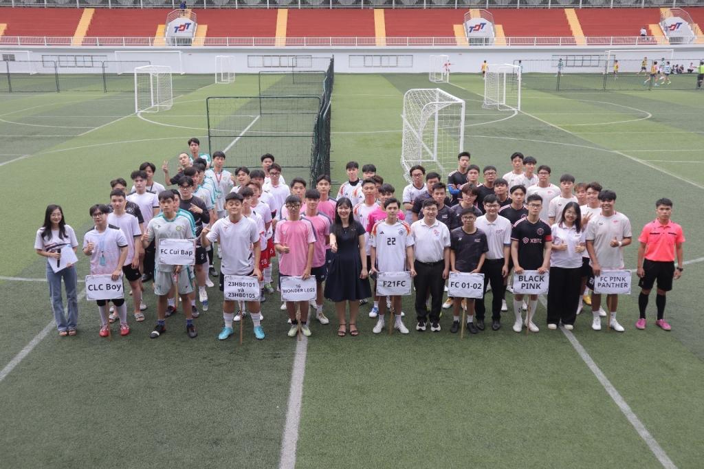 Opening Ceremony of the 6th traditional football tournament of the Faculty of Finance - Banking - 2024