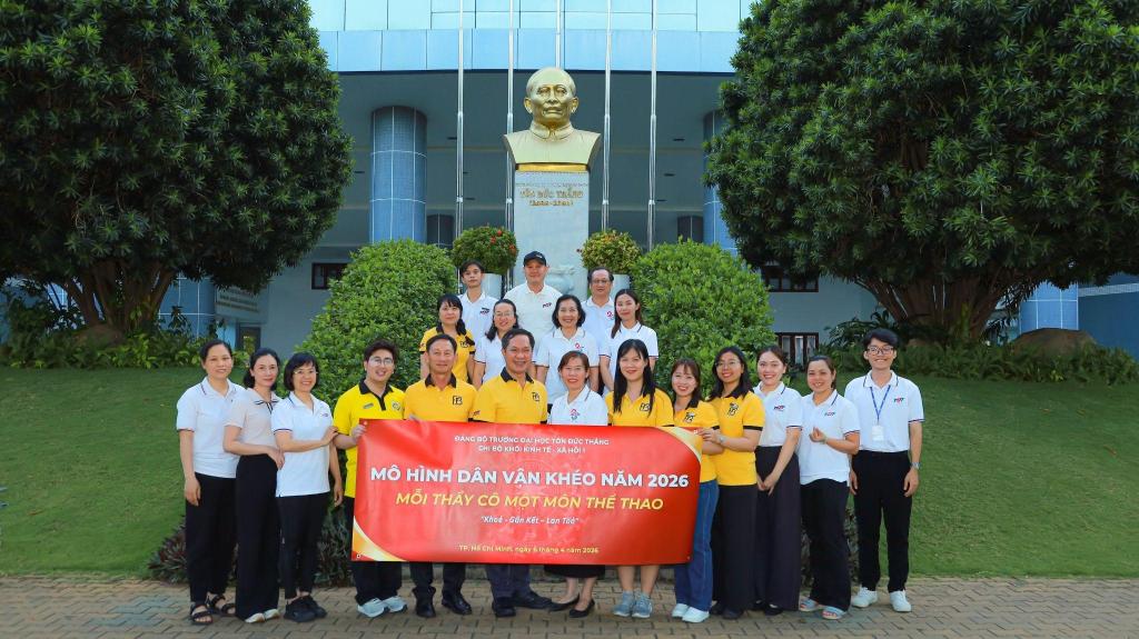 Phát động thành công mô hình “Dân vận khéo” năm 2026: khỏe để cống hiến – kết nối để thành công